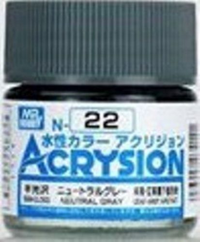 Mr. Hobby - Mr Hobby -Gunze Acrysion (10 ml) Neutral Gray