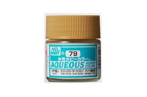 Mr. Hobby - Aqueous Hobby Color - Renew (10 ml) Sandy Yellow (Dark Yellow) H-079