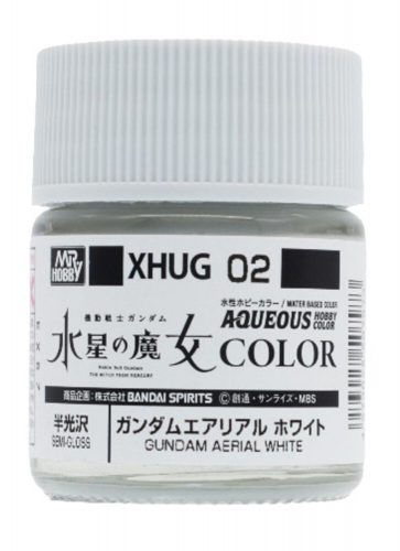 Mr Hobby - Mr Hobby -Gunze AQUEOUS GUNDAM COLOR (10ml) GUNDAM AERIAL WHITE