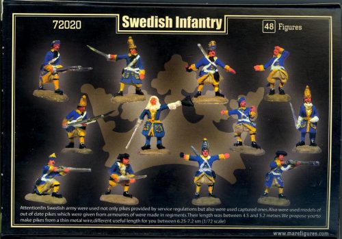 Mars Figures - Swedish Infantry (Northern war)