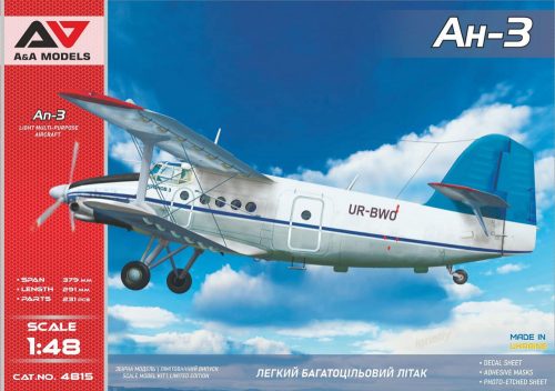 A&A Models - 1/48 Antonov AN-3