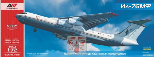 A&A Models - 1/72 IL-76MF strategic transporter ( 4 liveries)