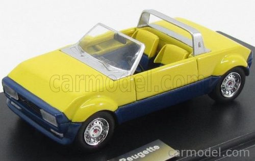 Matrix Scale Models - Peugeot 104 Peugette Pininfarina Spider 1976 Yellow Blue