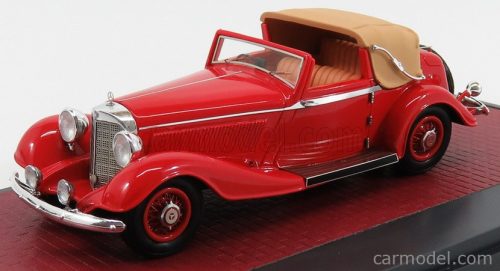 Matrix Scale Models - Mercedes Benz 500K By Corsica Dhc Cabriolet Open 1935 Red