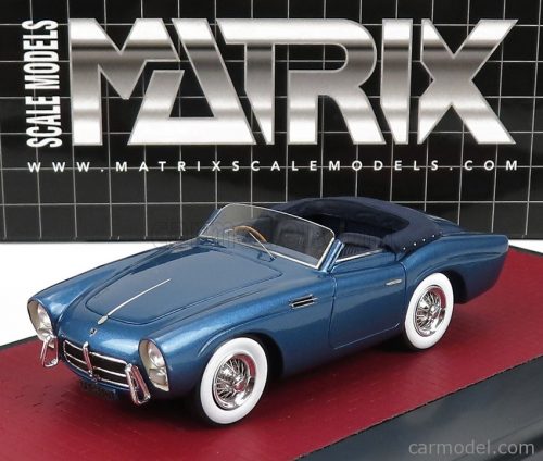 Matrix Scale Models - Pegaso Z-102 2-Series Saoutchik Cabriolet Open 1954 Light Blue