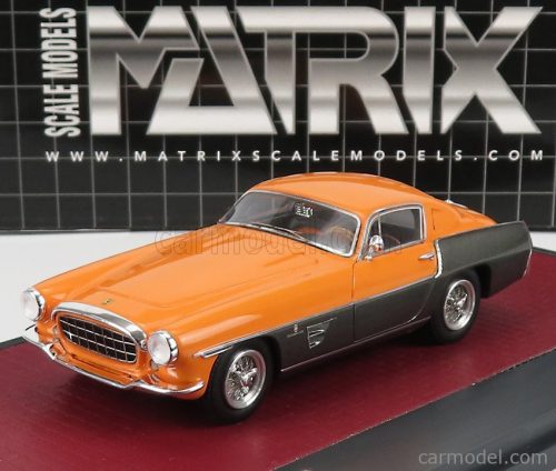 Matrix Scale Models - Ferrari 375Mm Ch.0476Am Ghia Coupe 1954 Black Orange