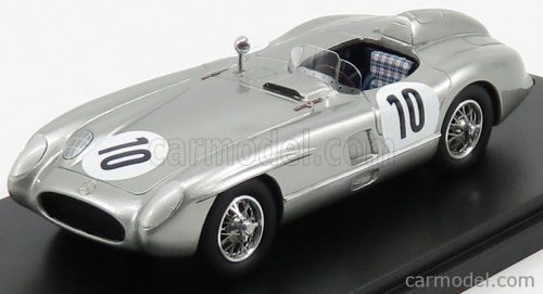 Matrix Scale Models - Mercedes Benz 300Slr N 10 Rac Tt 1955 Moss - Fitch Silver