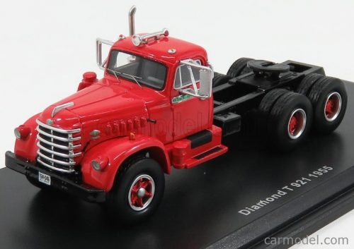 Neo Scale Models - Diamond T921 Tractor Truck 3-Assi 1955 Red Black