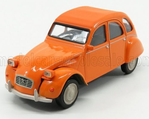 NOREV - CITROEN 2CV 6 CLUB 1979 MANDARIN ORANGE