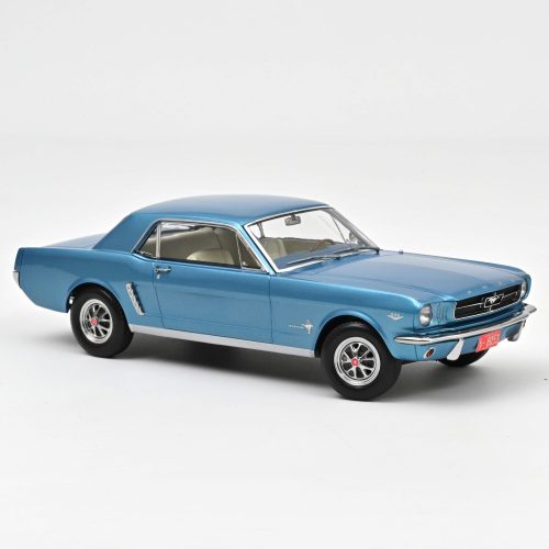 NOREV - 1:18 Ford Mustang Hardtop Coupe 1965 - Turquoise metallic - NOREV