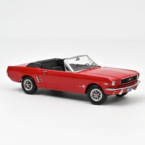 NOREV - 1:18 Ford Mustang Convertible 1966 - Red - NOREV