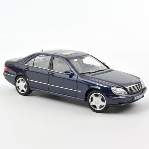 Norev - 1:18 Mercedes-Benz S55 Amg 2000 Blue Metallic