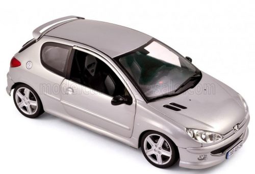 NOREV - PEUGEOT 206 RC 2003 ALLUMINIUM SILVER