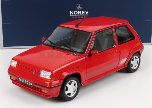 NOREV - RENAULT R5 SUPERCINQUE GT TURBO 1989 RED