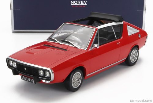 Norev - Renault 17 Gordini Cabriolet 1975 Red