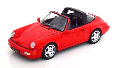 NOREV - PORSCHE 911 964 CARRERA 4 TARGA 1990 RED