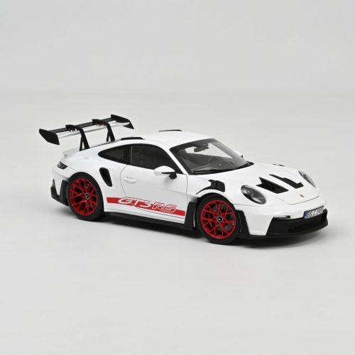 NOREV - 1:18 Porsche 911 GT3 RS 2022 White and Pyro red - NOREV  - СКРИТ ЗА ЕДРО! 