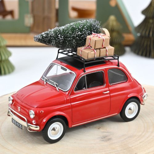 NOREV - 1:18 Fiat 500 L 1968 Red Christmas - NOREV