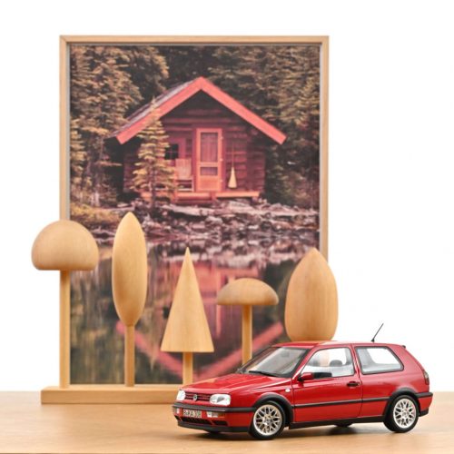 NOREV - 1:18 VW Golf GTI 1996 Flash Red (Reprod23) - NOREV