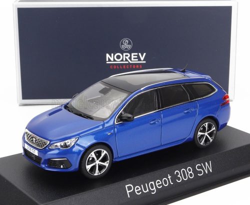 NOREV - PEUGEOT 308 GT SW STATION WAGON 2020 VERTIGO BLUE