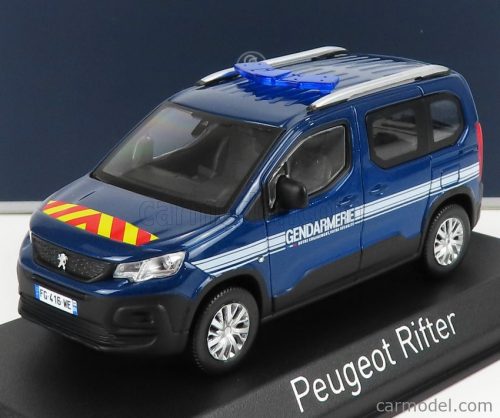 Norev - Peugeot Rifter Gendarmerie Police Otremer 2019 Blue