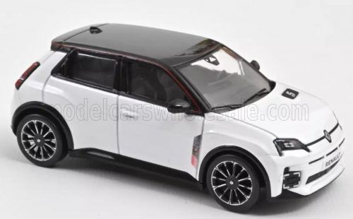 NOREV - RENAULT R5 E-TECH FULL ELECTRIC 2024 PEARL WHITE BLACK