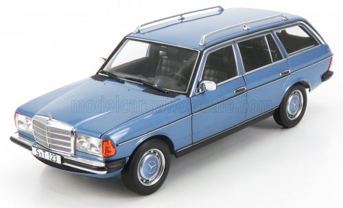 NOREV - MERCEDES BENZ E-CLASS 200TE STATION WAGON T-MODEL (W123) 1982 DIAMOND BLUE MET