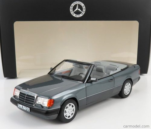 Norev - Mercedes Benz E-Class 300Ce 24V (A124) Cabriolet Open 1991 Grey Met