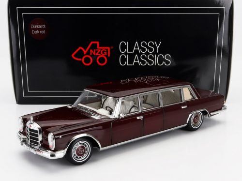 NZG - MERCEDES BENZ S-CLASS 600 LWB PULLMAN (W100) 1969 WINE RED