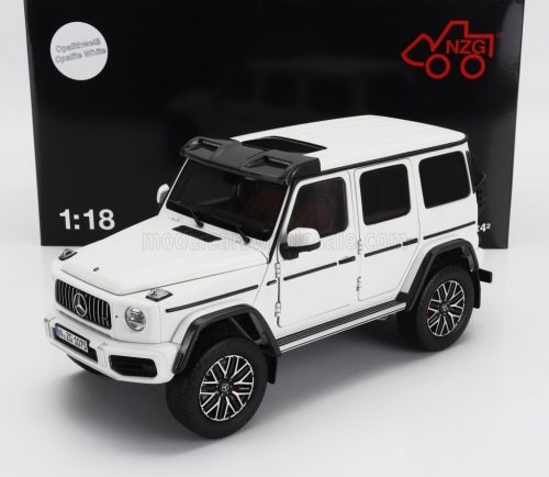 NZG - MERCEDES BENZ G-CLASS G63 4x4 AMG 2023 OPALITH WHITE