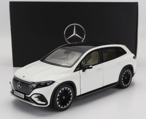 NZG - MERCEDES BENZ EQS SUV (X296) VON MERCEDES-EQ 2022 DIAMOND WHITE