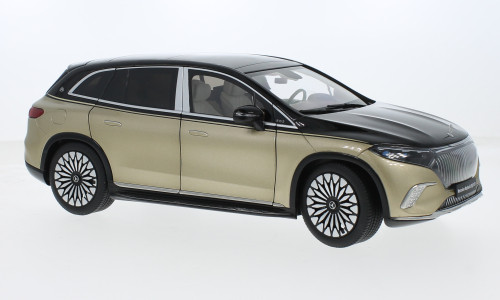 NZG - I-NZG, Mercedes Maybach EQS 680 SUV (Z296), beige/schwarz, 1:18