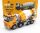 NZG - MERCEDES BENZ AROCS 3243 TRUCK BETA BETONIERA TANKER CEMENT MIXER TRUCK 4-ASSI 2018 YELLOW WHITE