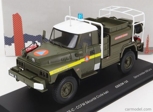 Odeon - Acmat Tpk 4-35-C Tanker Truck Ccfm Securite Civile 1985 Military Green