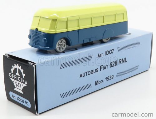 Officina-942 - Fiat 626 Rnl Autobus 1939 Cream Blue