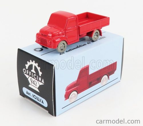 Officina-942 - Fiat 615 Autocarro - Truck - 1952 Red