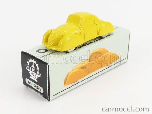 Officina-942 - Fiat 1100 Coupe Aerodinamico Carrozzeria Castagna 1937 Yellow