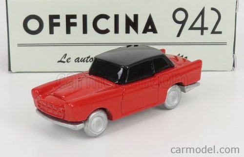 Officina-942 - Fiat 1200 Coupe Carrozzeria Scionieri 1958 Red Black