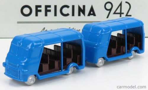 Officina-942 - Fiat 1100 Elr Autotreno Visitatori Fiera Del Levante Carrozzeria Romanazzi 1953 Blue