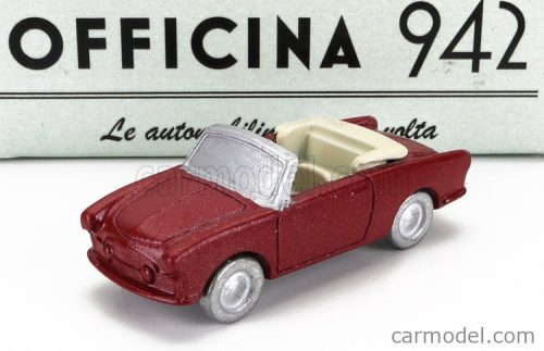 Officina942 - Siata Amica 56 Spider (Base Fiat 600) 1956 Red