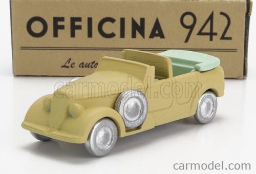 Officina942 - Alfa Romeo 6C 2500 Cm Torpedo Cabriolet Open 1942 Military Sand