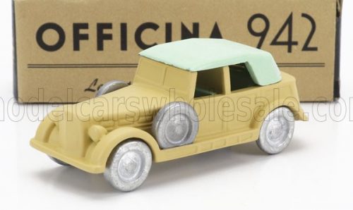 Officina-942 - FIAT 2800 C M C TORPEDO CABRIOLET CLOSED 1939 MILITARY SAND