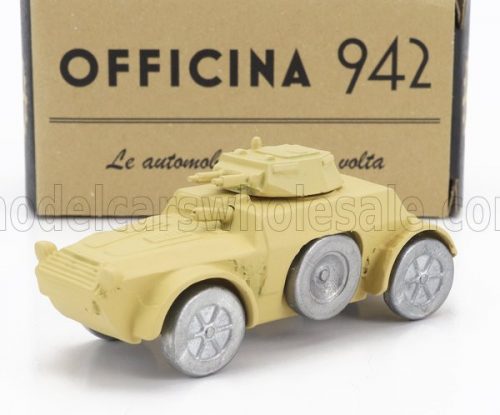 Officina-942 - FIAT ANSALDO TANK AB40 AUTOBLINDO 1940 MILITARY SAND