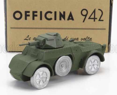 Officina-942 - FIAT ANSALDO TANK AB41 AUTOBLINDO 1941 MILITARY GREEN