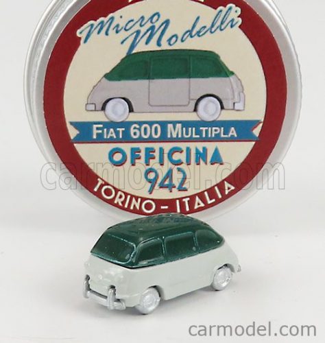 Officina-942 - Fiat 600 Multipla 1956 Grey Dark Green