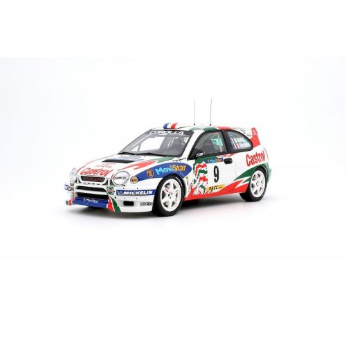 Otto mobile - 1:18 TOYOTA COROLLA WRC WHITE #9 D. AURIOL RALLYE CATALUNYA 1998 - OTTOMobile