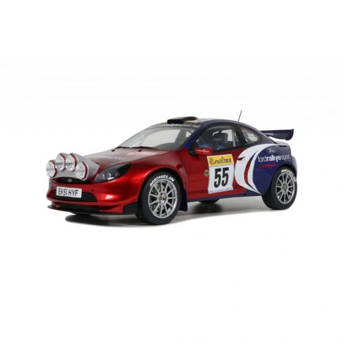 Otto mobile - 1:18 Ford Puma Super 1600 Red Duval #55 Rallye Monte Carlo 2002 - OTTOMobile