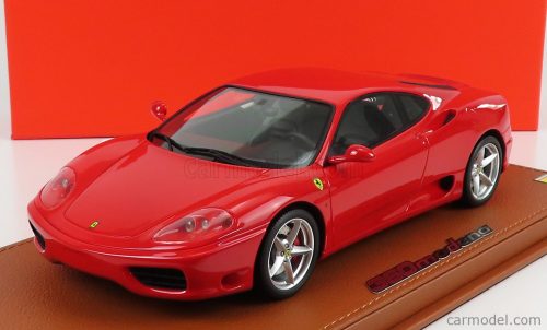 Bbr-Models - Ferrari 360 Modena 1999 - F1 Gear Box - Cambio F1 - Con Vetrina - With Showcase Rosso Corsa 322 - Red