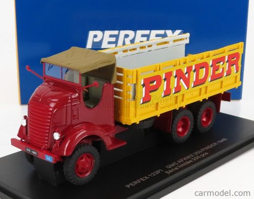 Perfex - Gmc 353 Afkwx Truck Circus Pinder 3-Assi 1944 Red Yellow