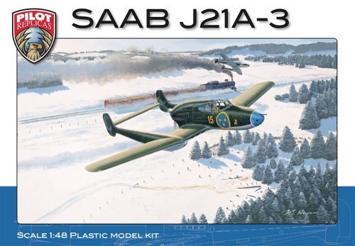 Pilot Replicas - Plastikový model letadla 1/48 SAAB J21 A3